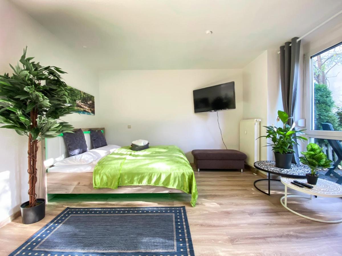 Wohlfuehl-Apartment Mit Kostenfreier Tiefgarage, Wifi & Terrasse Lipsk Zewnętrze zdjęcie