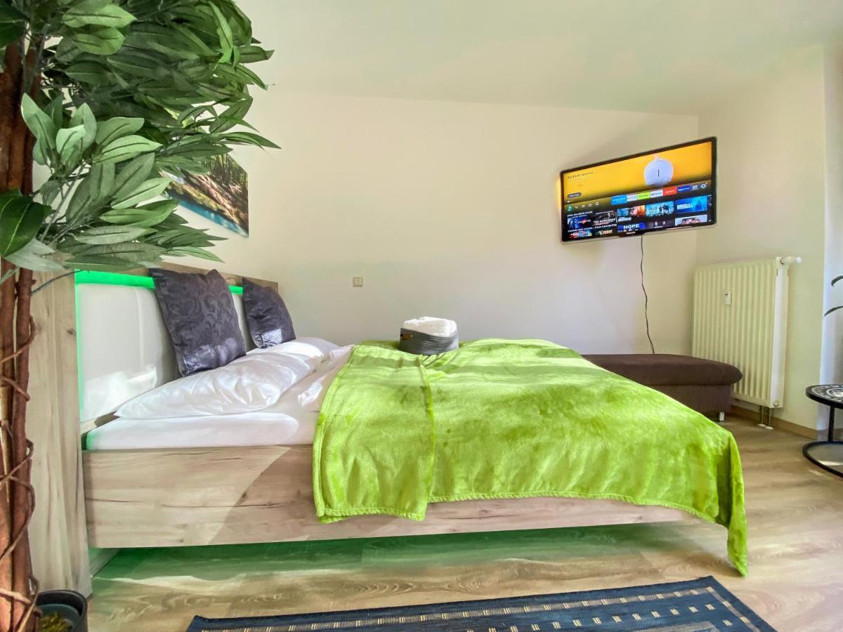 Wohlfuehl-Apartment Mit Kostenfreier Tiefgarage, Wifi & Terrasse Lipsk Zewnętrze zdjęcie