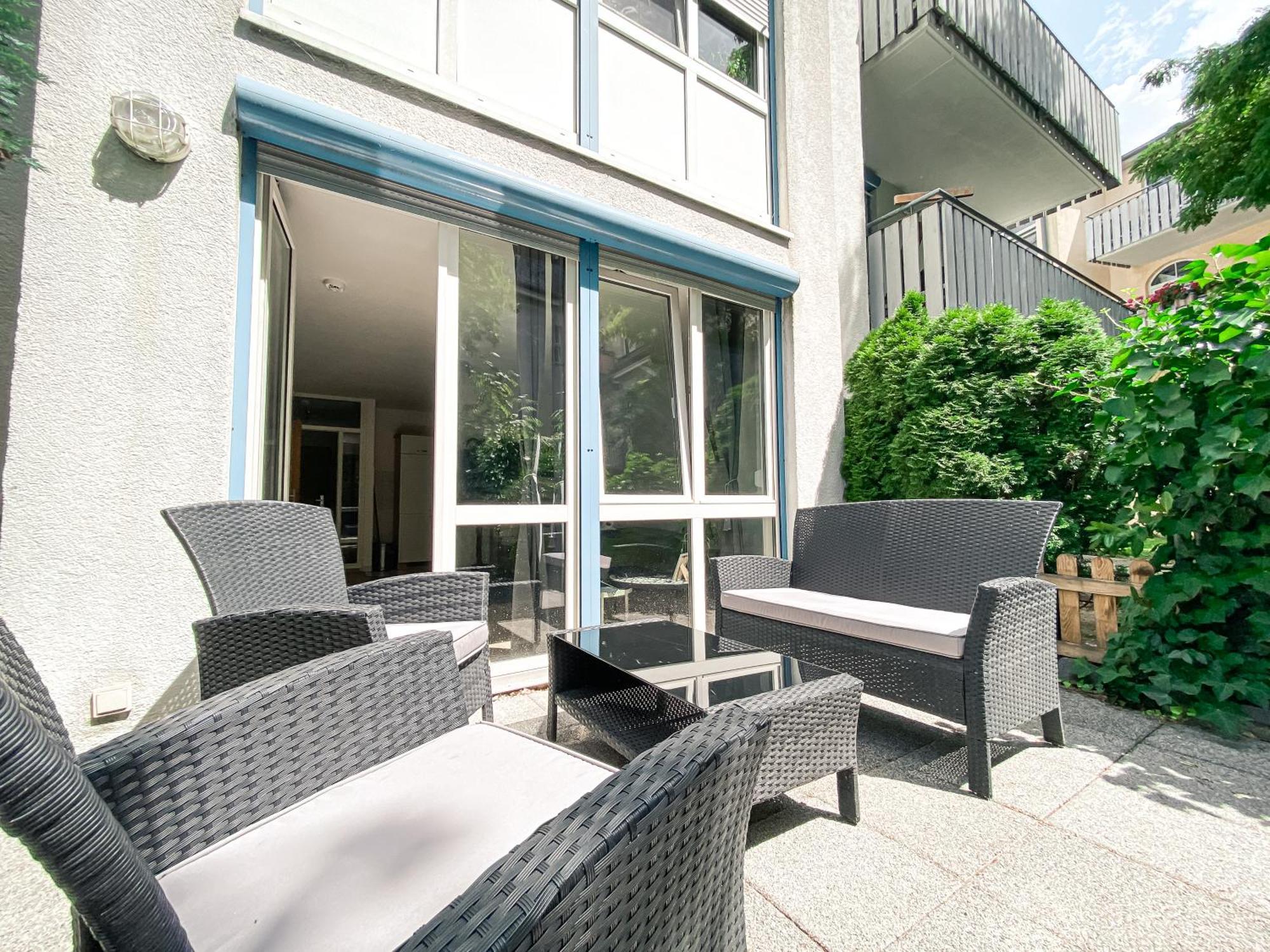 Wohlfuehl-Apartment Mit Kostenfreier Tiefgarage, Wifi & Terrasse Lipsk Zewnętrze zdjęcie